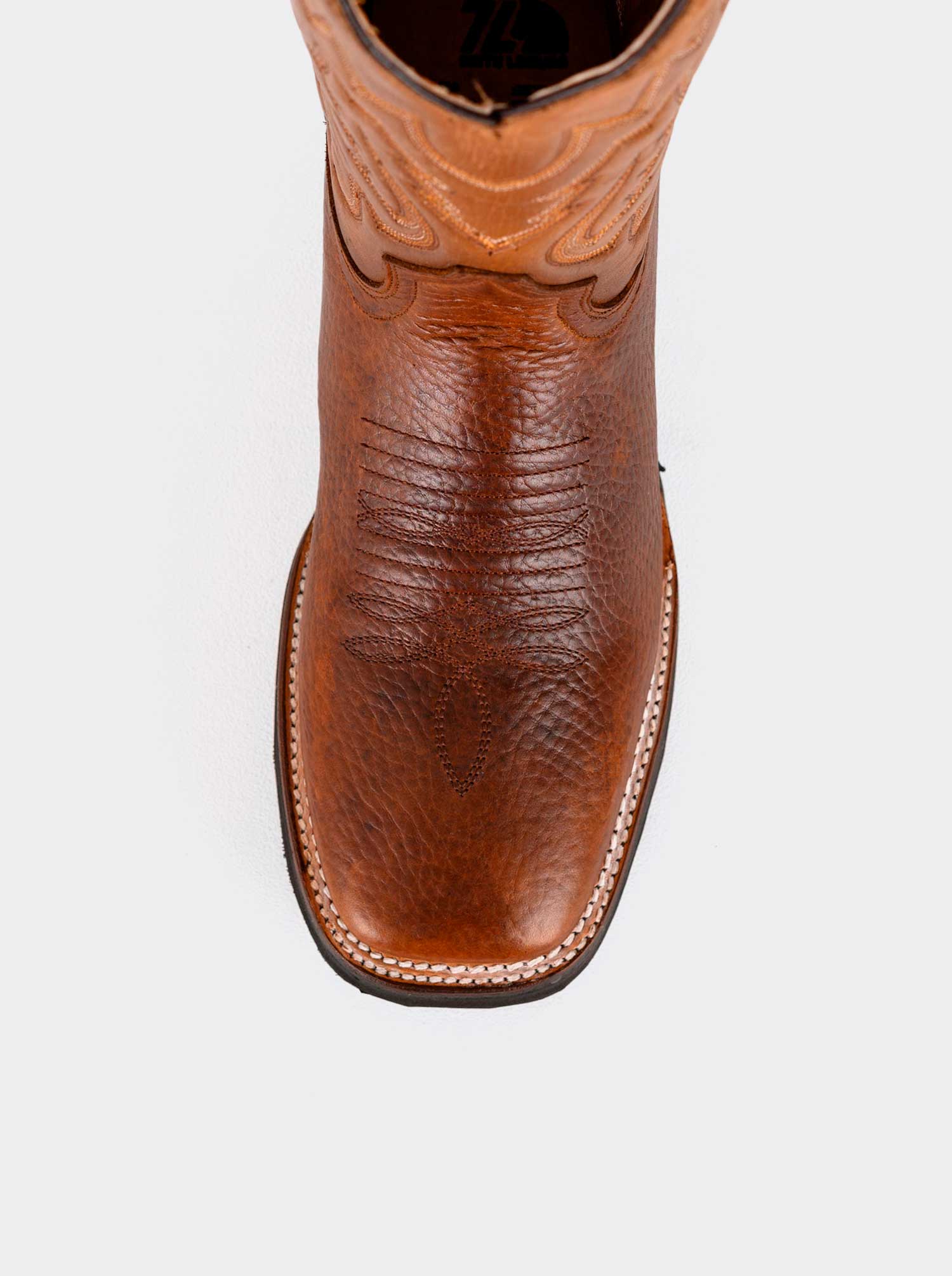 Bota Rodeo con Suela Ligera para Trabajo Bull Fight Ocre Estilo 1545