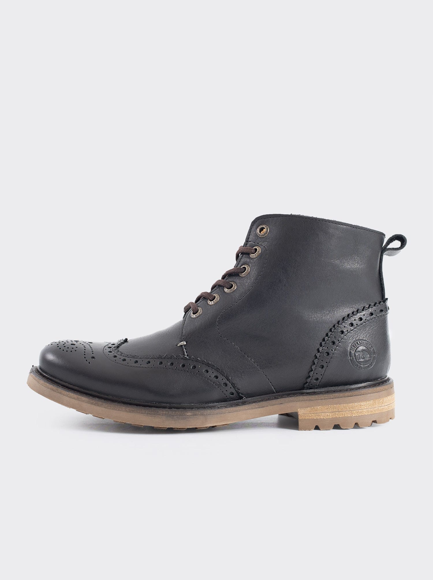 Botín Bostoniano Casual Montana Negro Estilo 7001