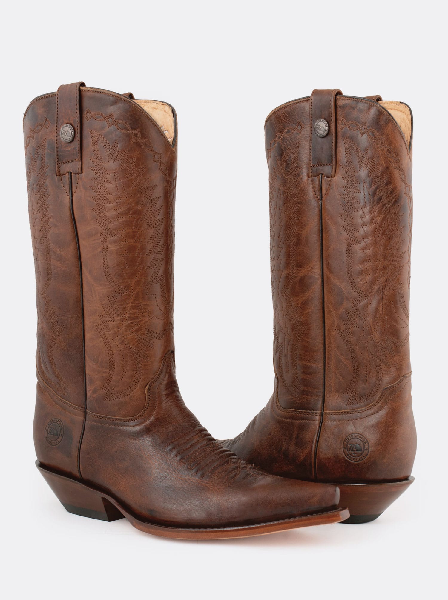 Bota Vaquera Tacón Cubano Paddock Whiskey Estilo 1748