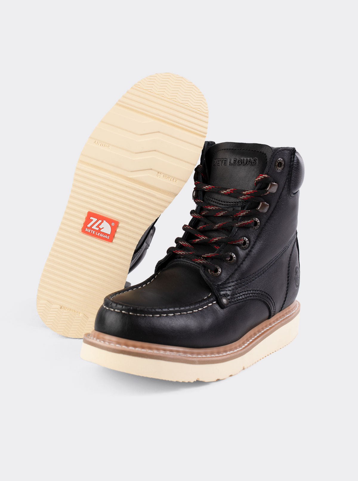 Bota Haiker Ligera de Uso Rudo Montana Negro Estilo 2333