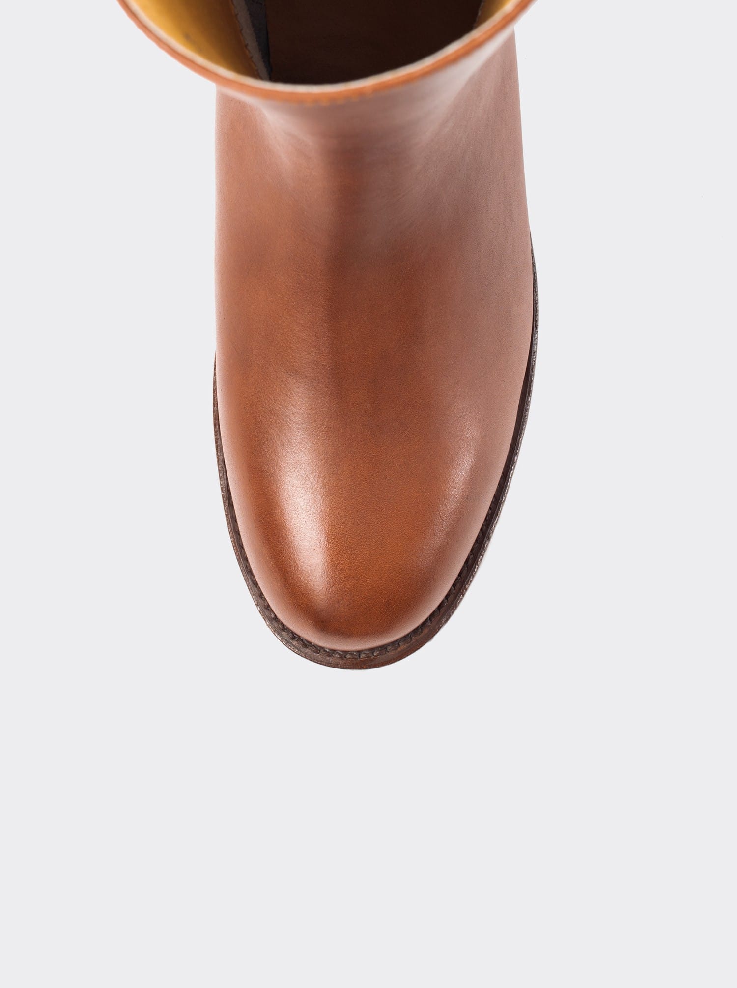 Bota Española con Cierre Siete Leguas Atanado Redish Est. 3063