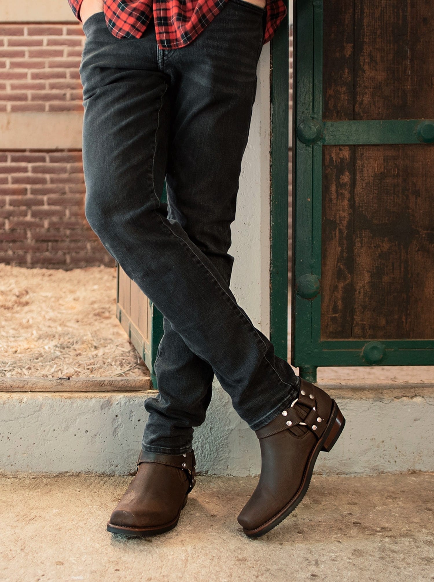 Botin Biker Siete Leguas Crazy Café Est. 3600