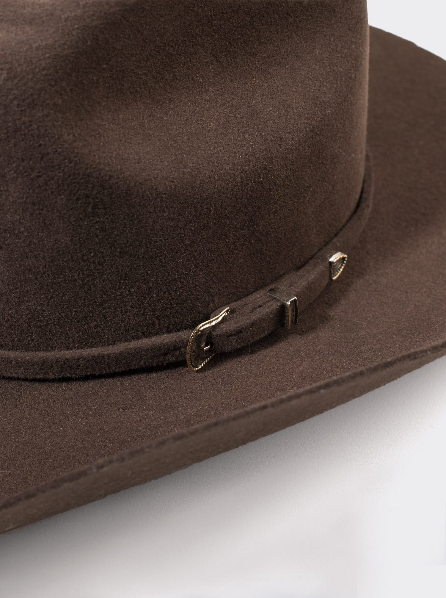 Sombrero Unisex Vaquero de Lana color Chocolate Siete Leguas Est. Texana