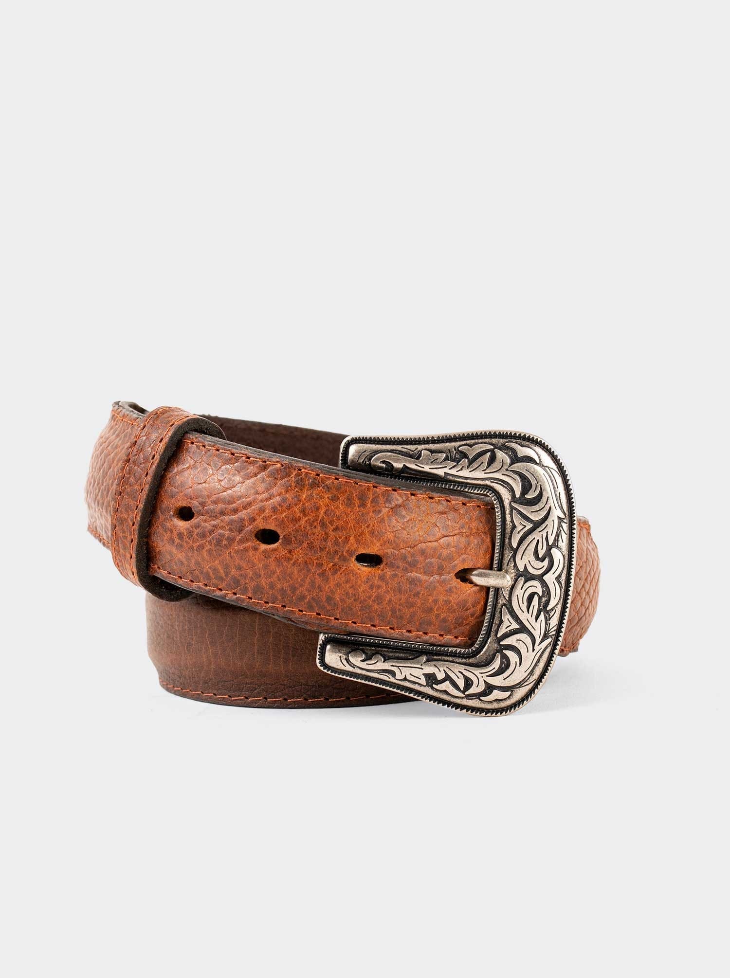 Cinturón Vaquero Bisonte Whiskey / Est. 13