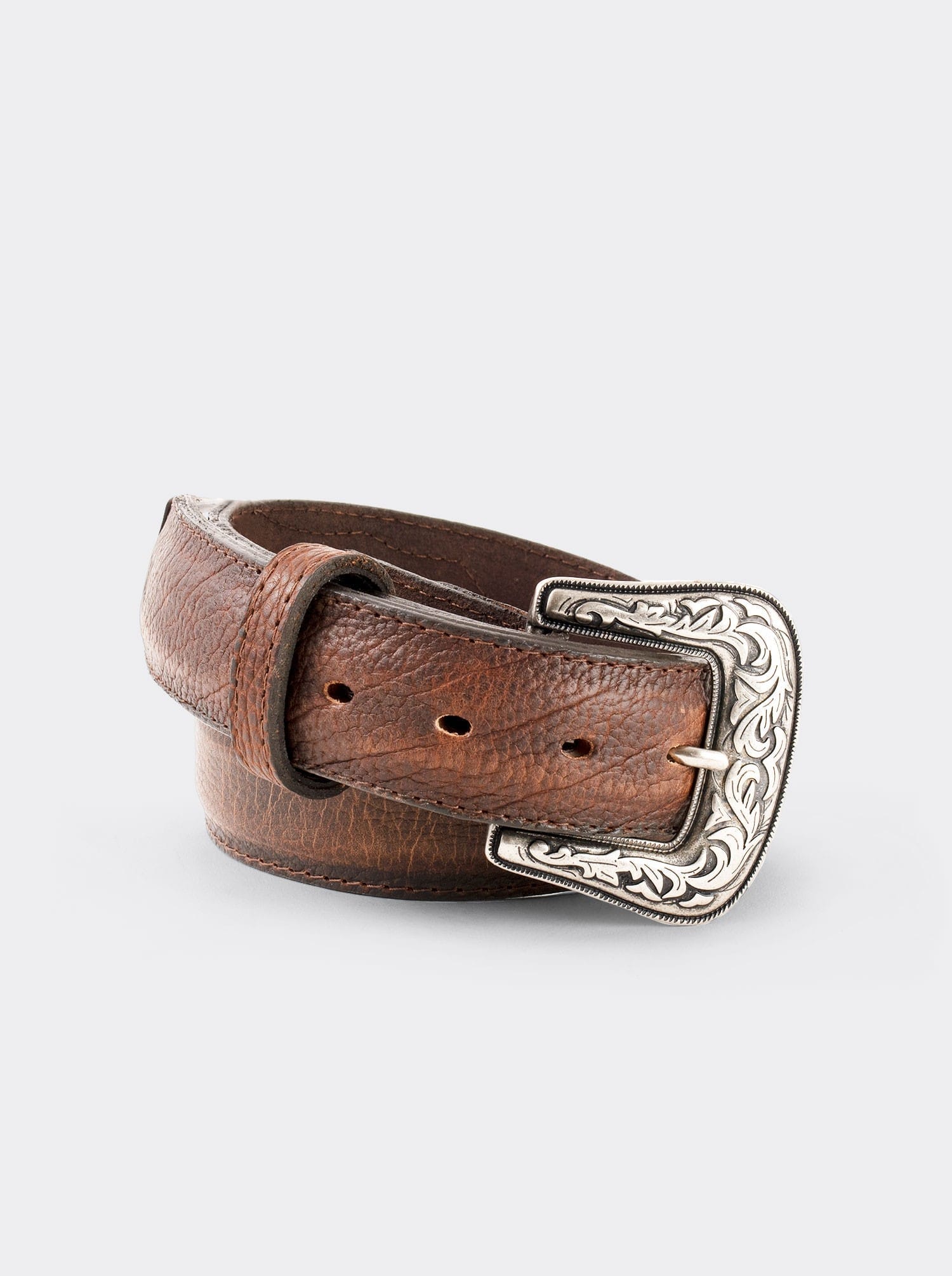 Cinturón Vaquero Bisonte Dark Brown / Est. 13