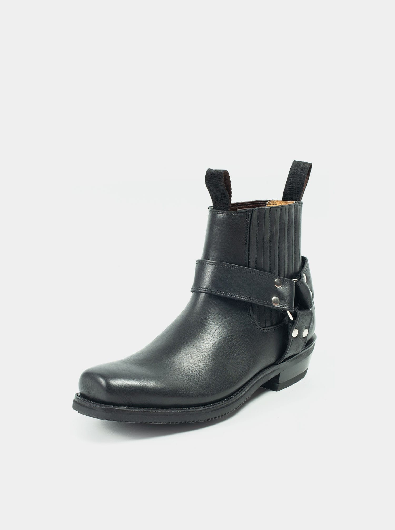 Botin Biker Siete Leguas Montana Negro Est. 3600