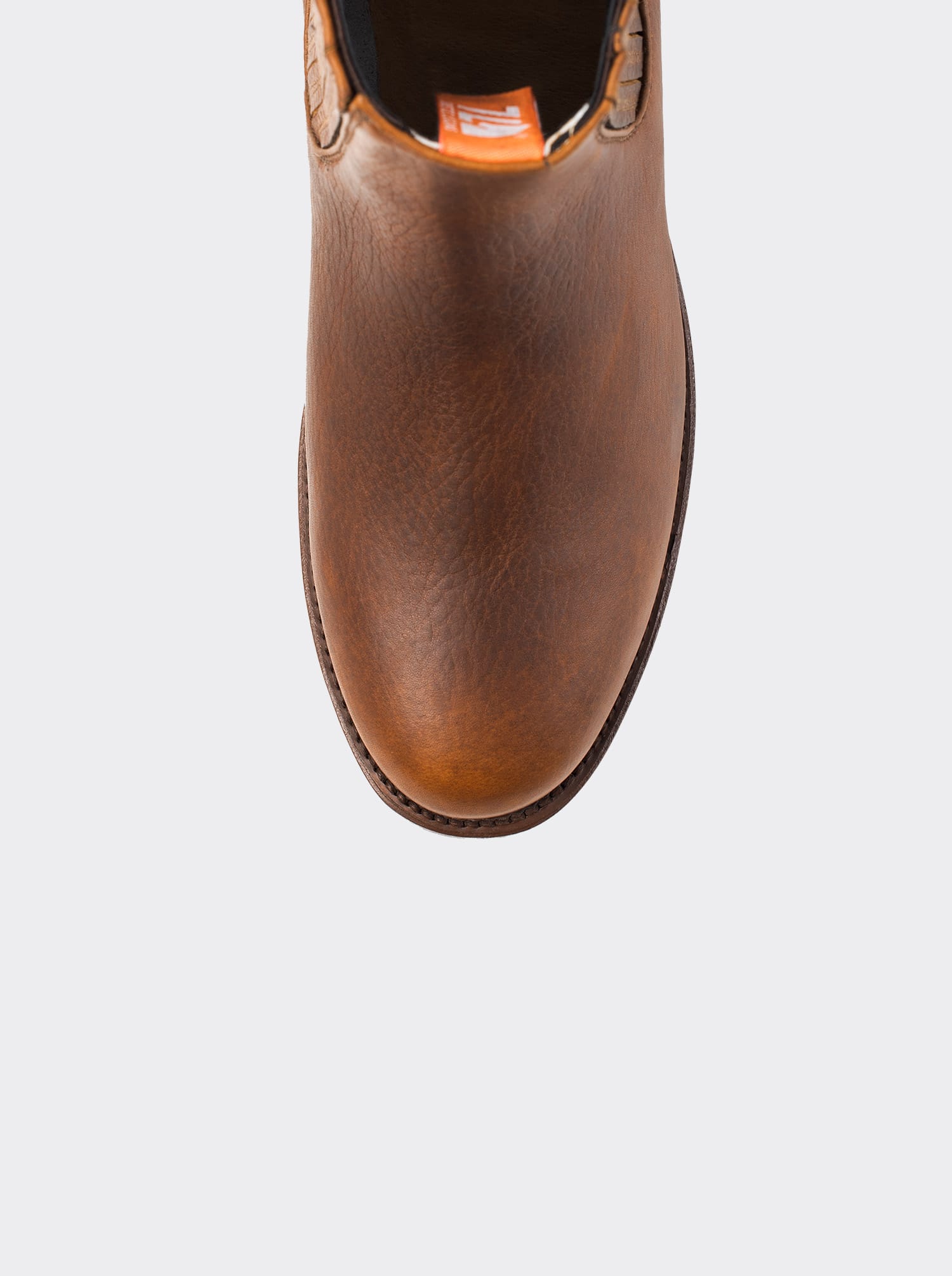 Botín Charro con Suela de Cuero Bull Fight Ocre Estilo 6000