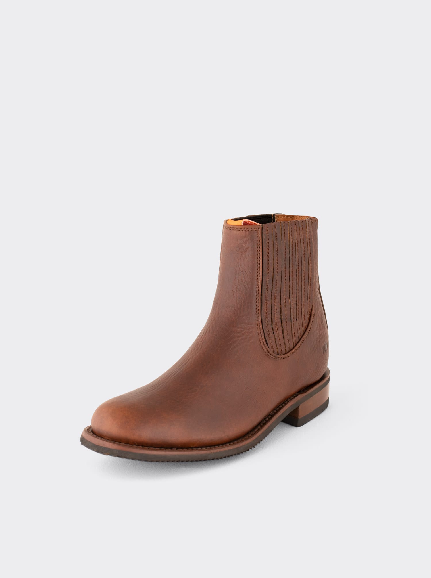 Botín Charro con Suela Antiderrapante Bull Fight Ocre Estilo 6000