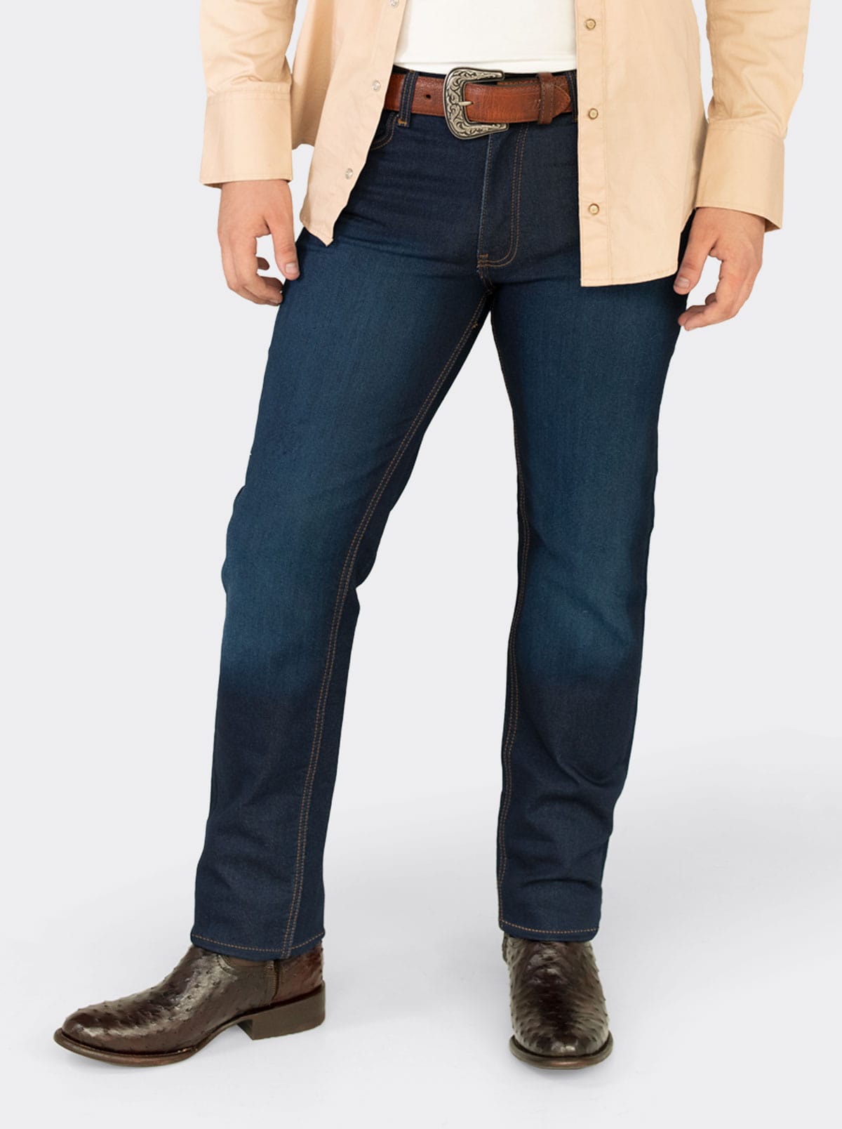 7L FLEX Regular Cut Denim Jeans Smooth Indigo