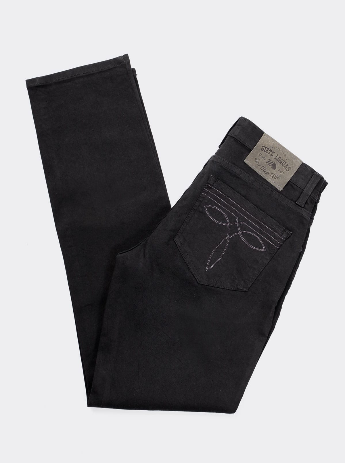 7L FLEX Regular Cut Denim Jeans Black