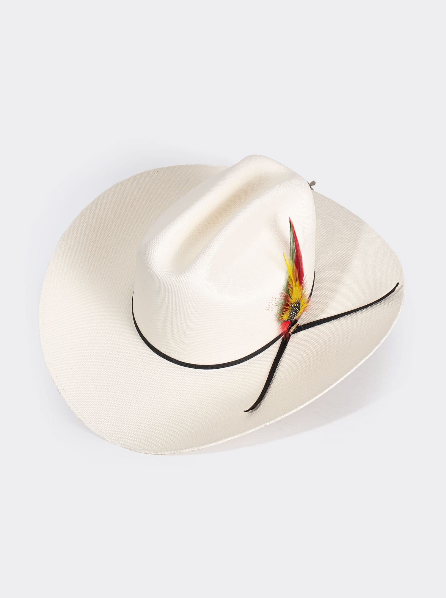 Unisex Cowboy Hat, Silverado Style with Feather, Master 1000X