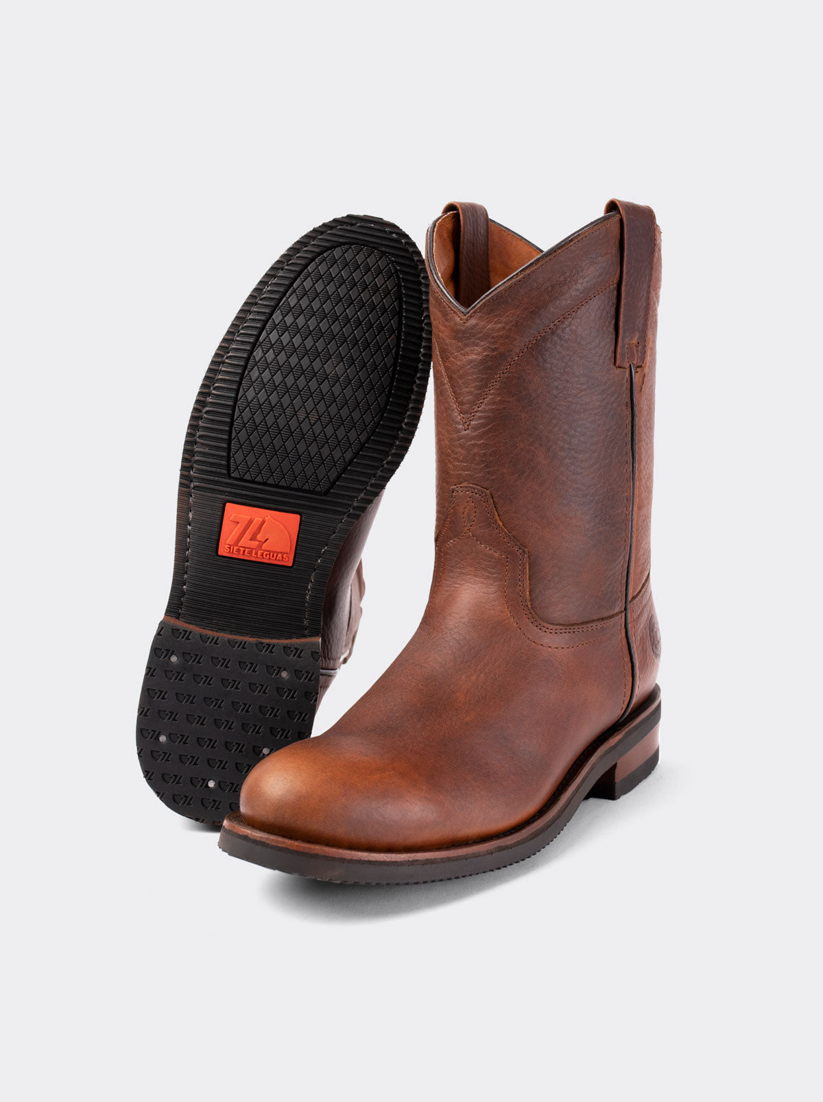 Bota Roper con Suela Antiderrapante Bull Fight Ocre Estilo 1000