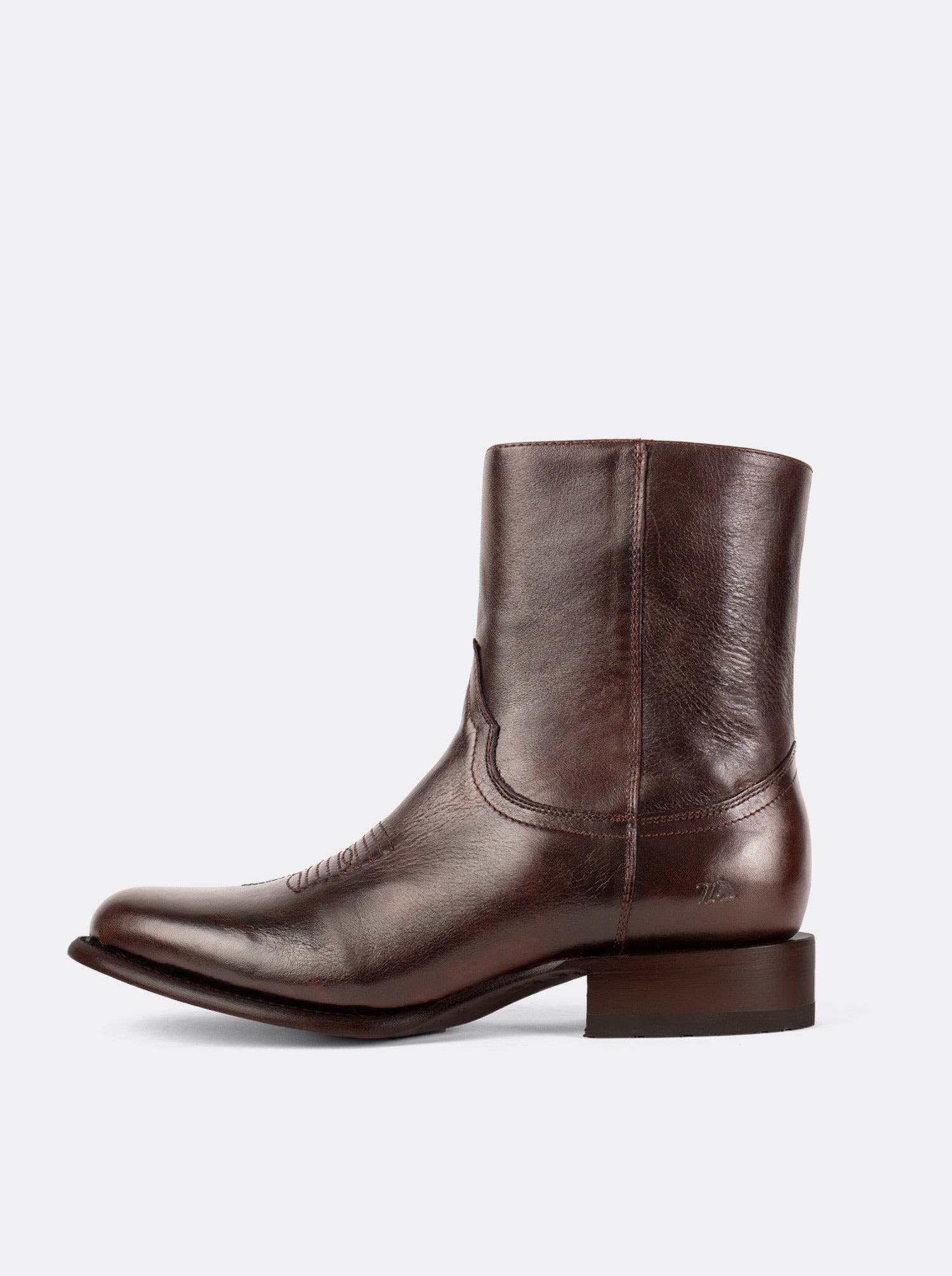 Botín Vaquero con Cierre Olmeca Café Estilo 11200