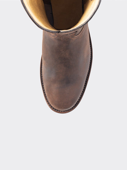 Bota Roper Siete Leguas en piel Crazy Café Est. 1000