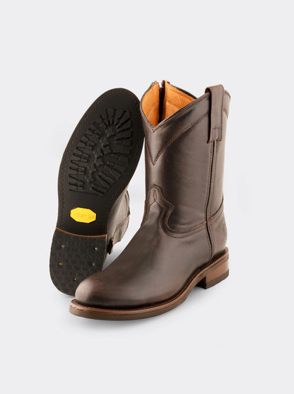 Bota Roper con Cierre y Suela Vibram Resistente a Aceites Paddock Expresso Estilo 1677