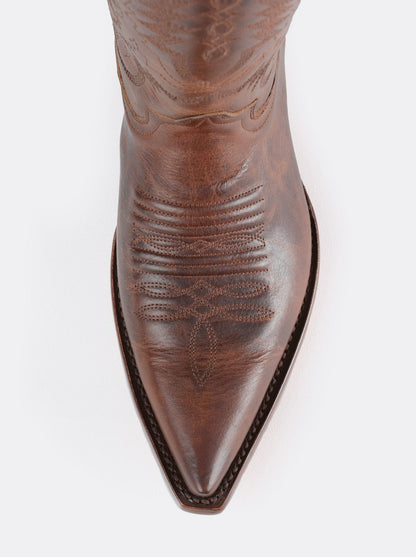 Bota Vaquera Tacón Cubano Paddock Whiskey Estilo 1748