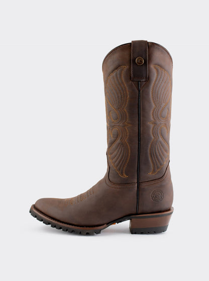 Track Cowboy Work Boot in Crazy Brown Style 1345