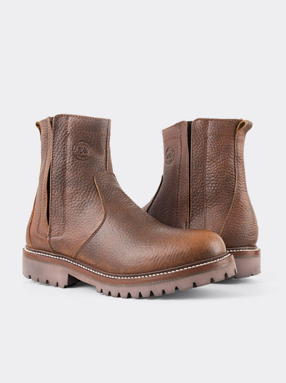 Bota Con Elástico Siete Leguas para Trabajo Bull Fight Ocre Est. 2727