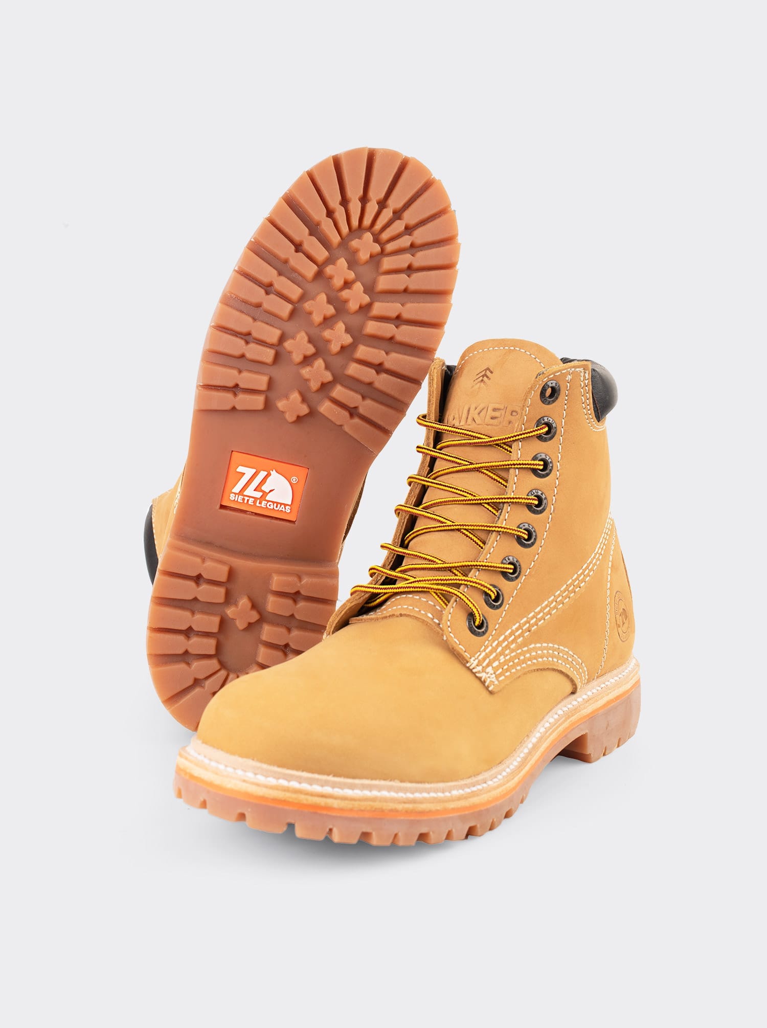 Bota Haiker  Nobuck Trigo Estilo 2415
