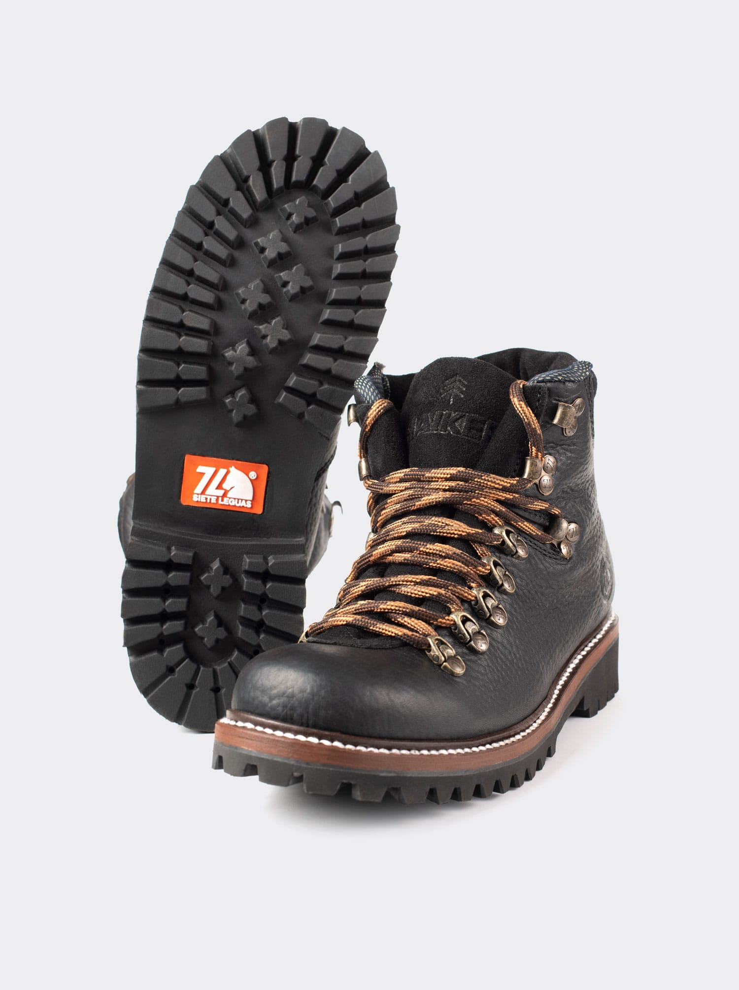 Bota Haiker Alpinista Bull Fight Negro Estilo 2483