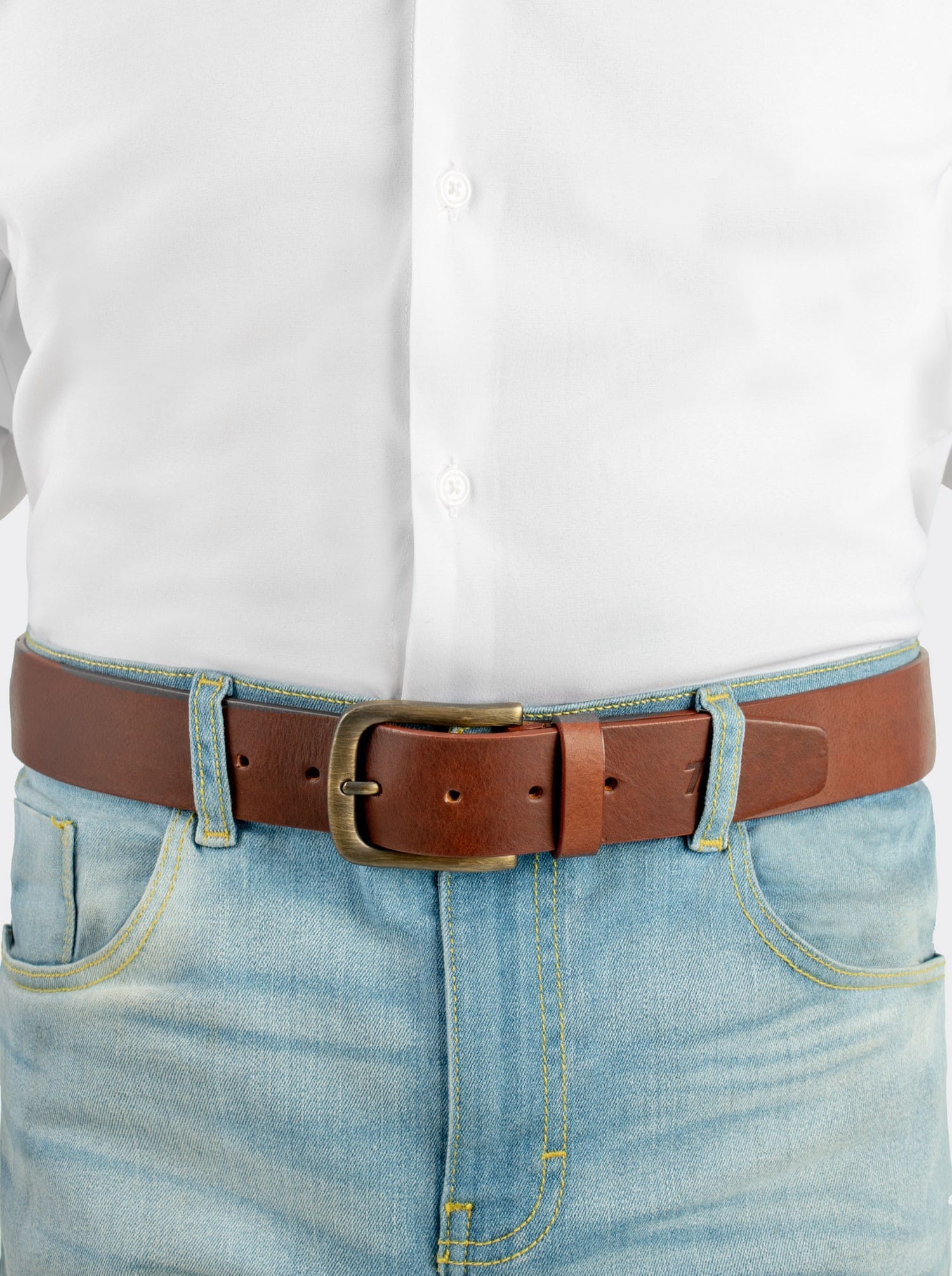 Cinturón Clásico Sillero Ocre / Est. 10