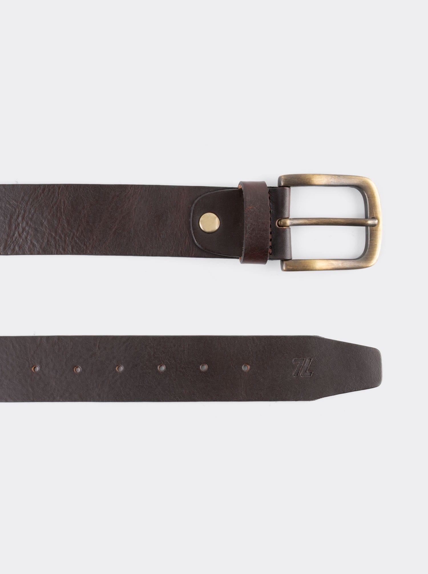 Classic Belt in Shedron Saddle Leather Style 10