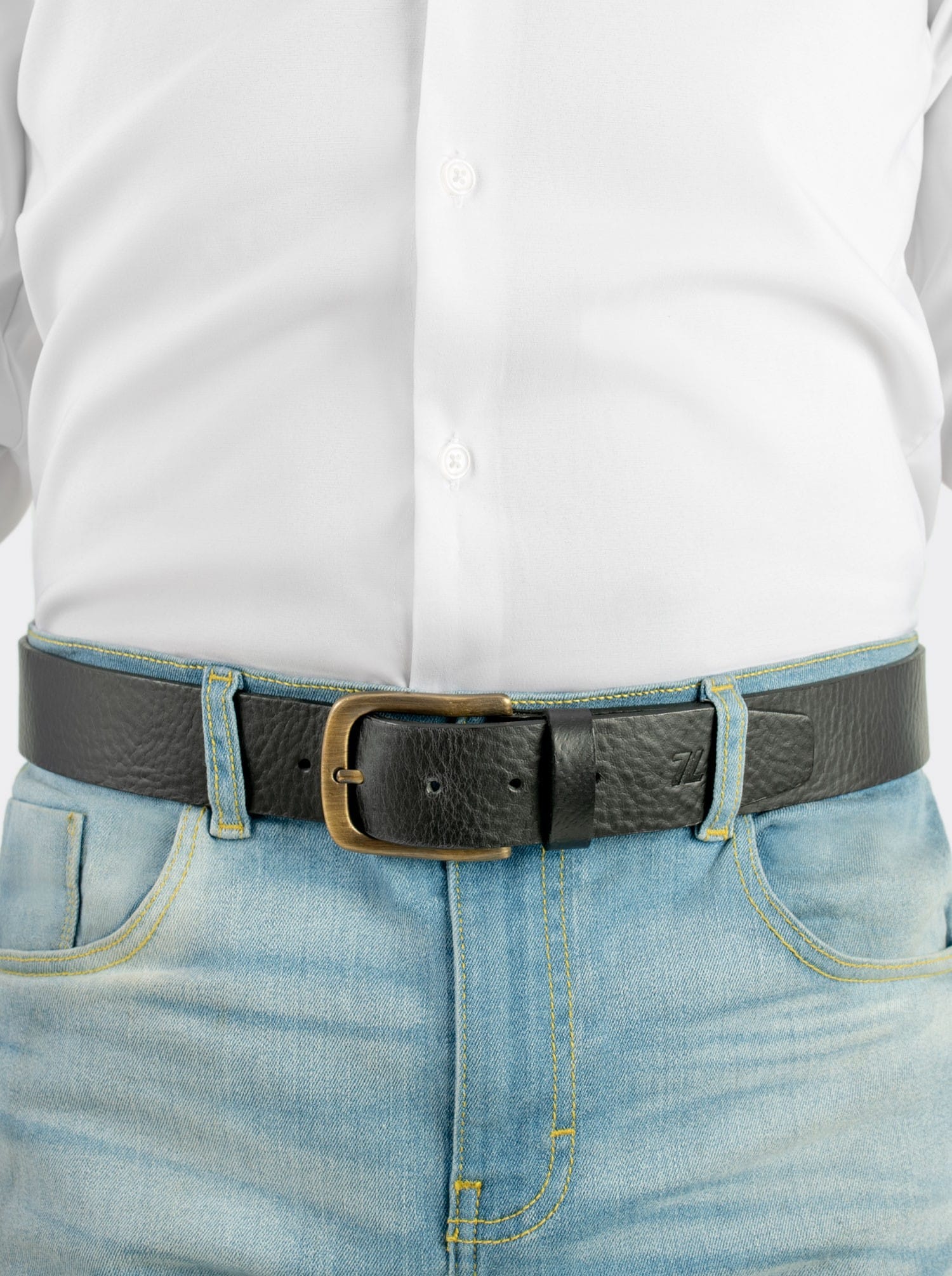 Cinturón Clásico Sillero Negro / Est. 10