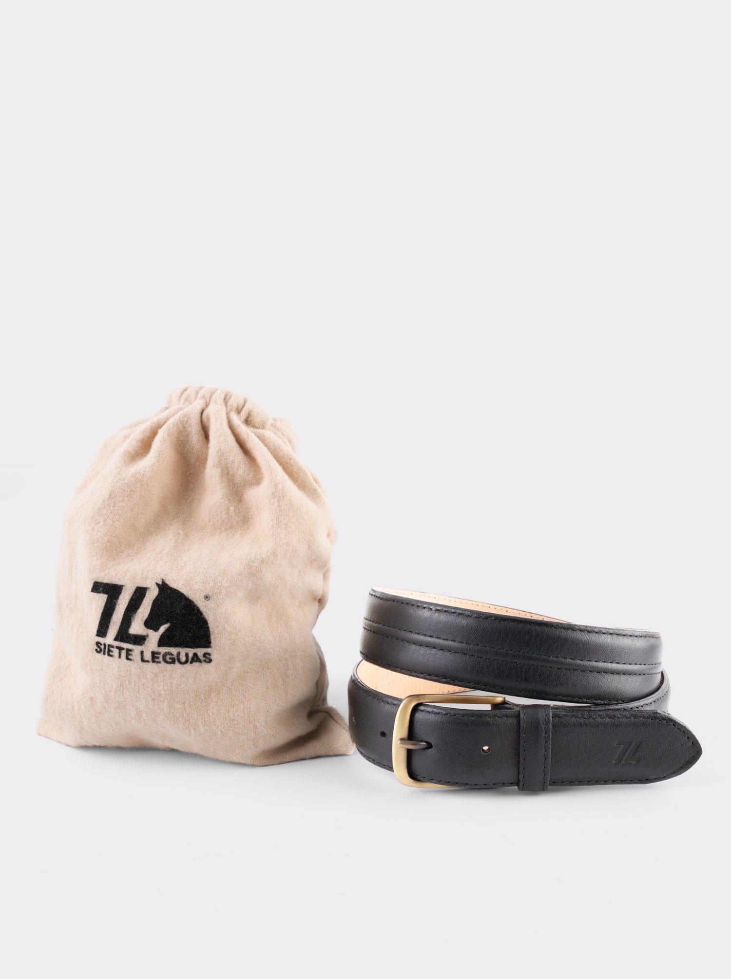 Cinturón Fino Montana Negro / Est. 12