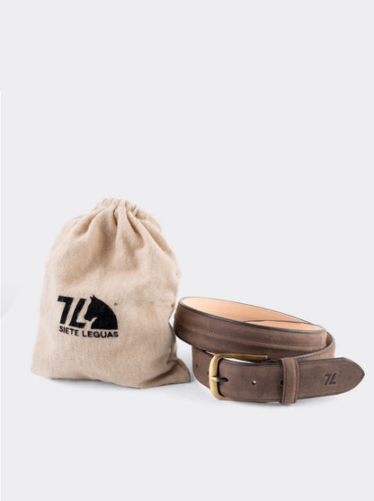 Cinturón Fino Aquiles Café / Est. 12