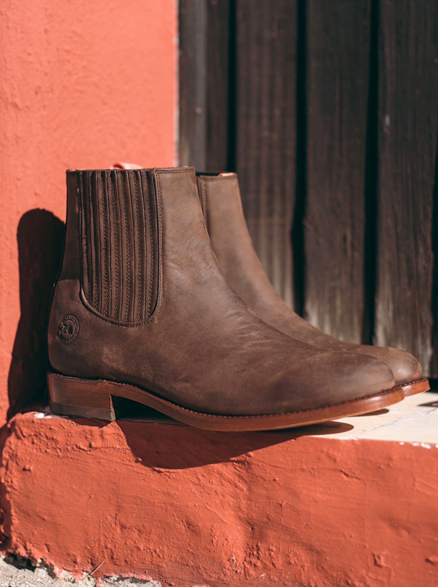 Botin Charro Siete Leguas Piel Crazy Café Est. 6000