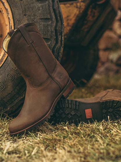 Bota Roper Siete Leguas Track en piel Crazy Café Est. 1000