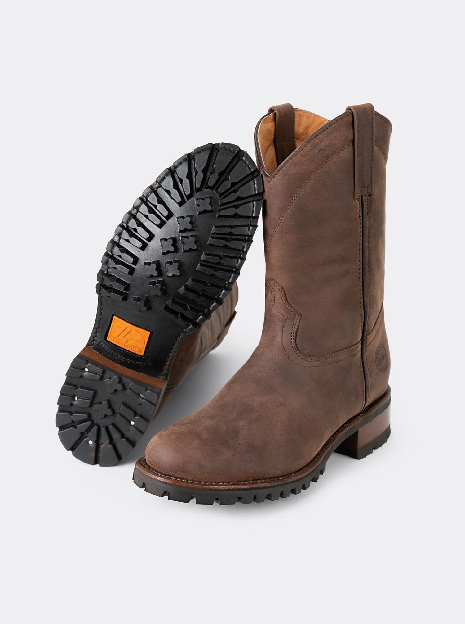 Bota Roper Siete Leguas Track en piel Crazy Café Est. 1000