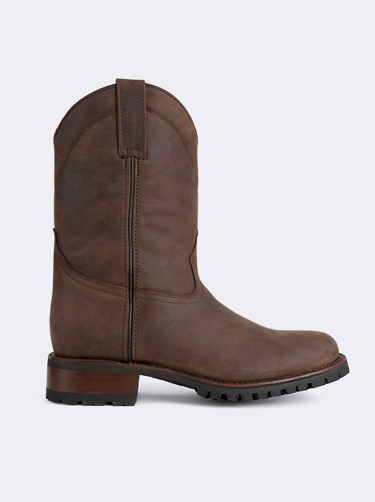 Bota Roper Siete Leguas Track en piel Crazy Café Est. 1000