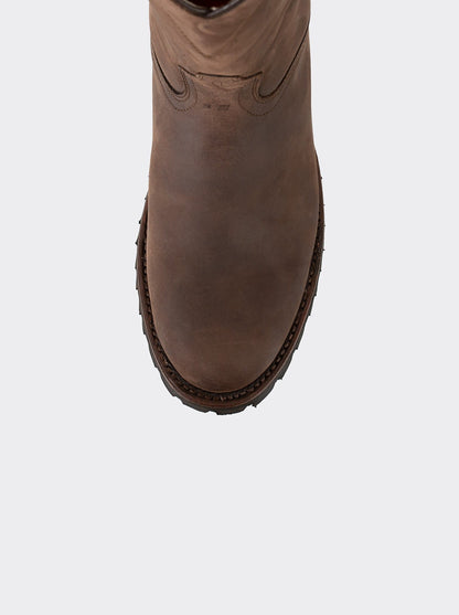 Bota Roper Siete Leguas Track en piel Crazy Café Est. 1000