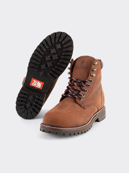 Bota Outdoor Siete Leguas de Uso Rudo Crazy Bronce Est. 2413