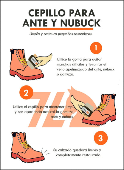 Kit Limpieza Nobuck y Ante
