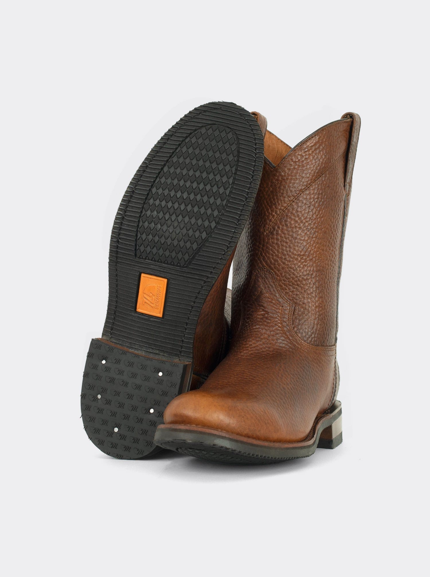 Bota Roper Siete Leguas Antiderrapante en piel Bull Fight Ocre Est. 1000