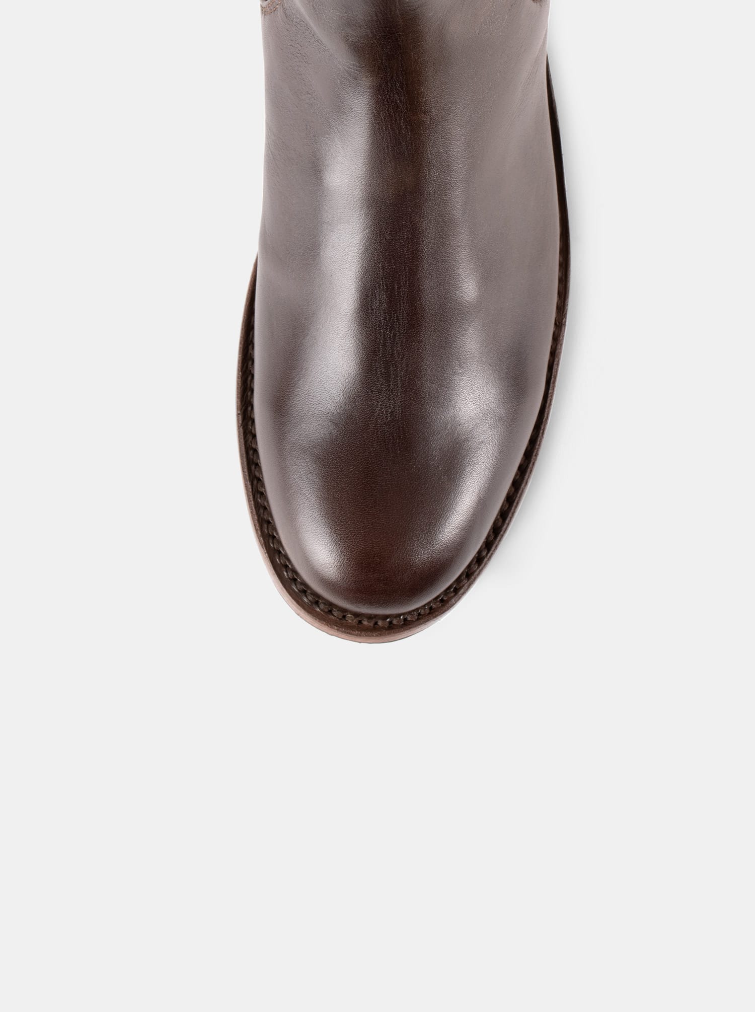 Botín Chelsea con Suela Antiderrapante Olmeca Café Estilo 6206