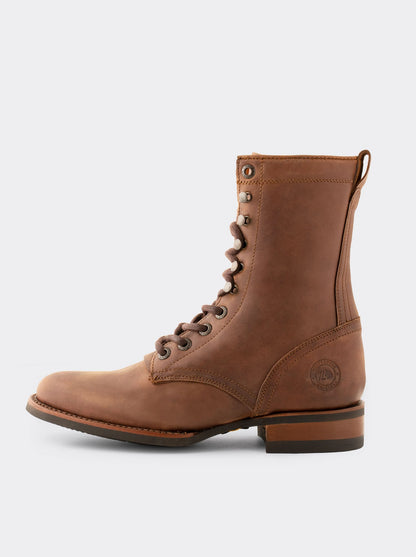 Botín Vaquero Lacer Suela Vibram Resistente a Aceites Agreste Whiskey Estilo 6309