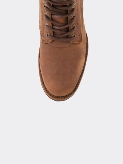 Botín Vaquero Lacer Suela Vibram Resistente a Aceites Agreste Whiskey Estilo 6309