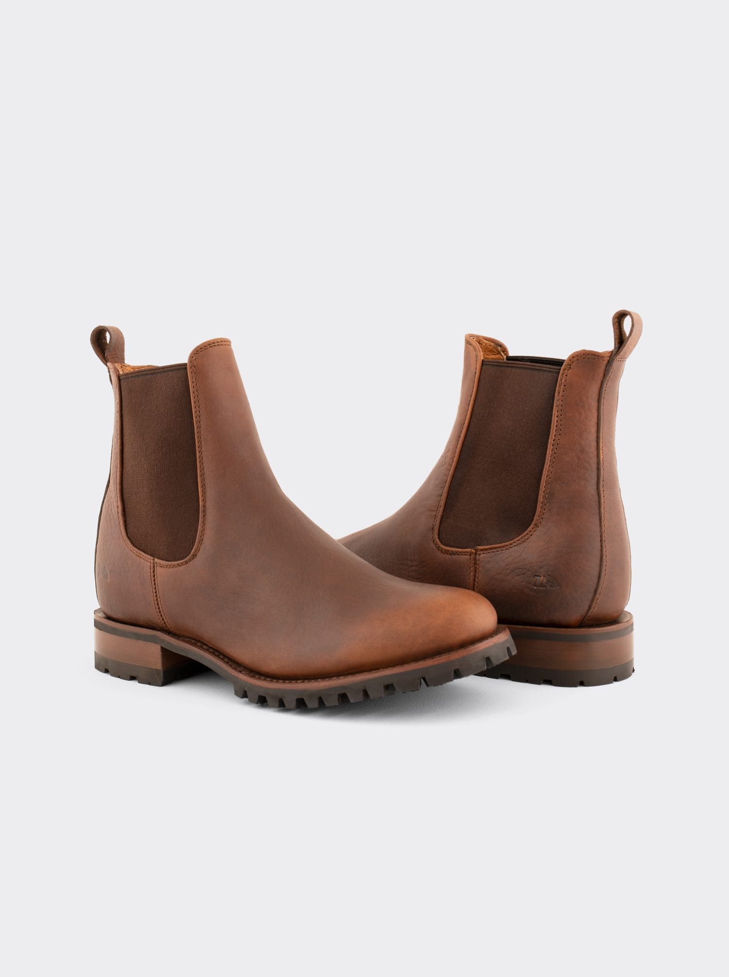 Botín Chelsea con Suela Track Bull Fight Ocre Estilo 6206