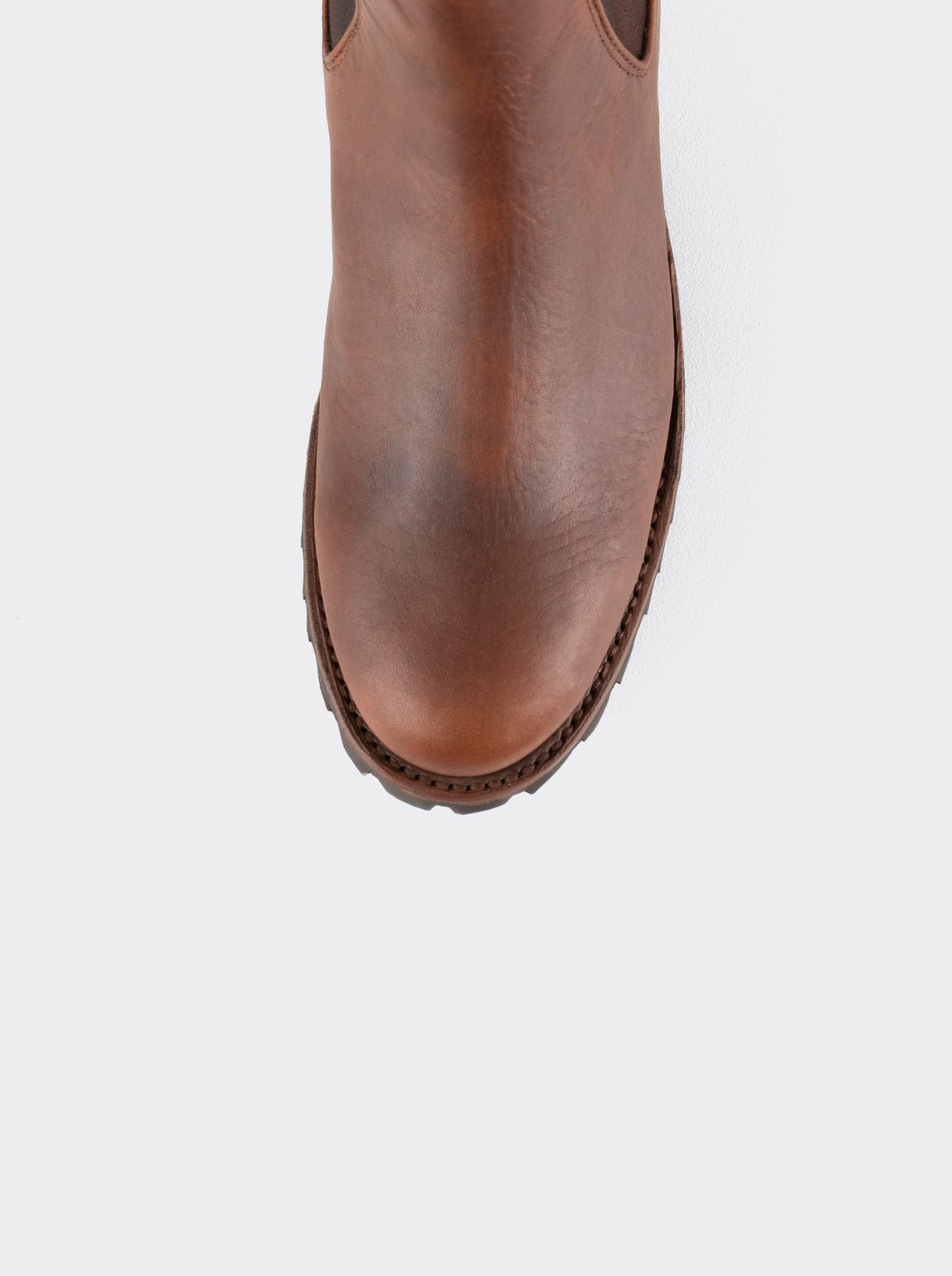 Botín Chelsea con Suela Track Bull Fight Ocre Estilo 6206