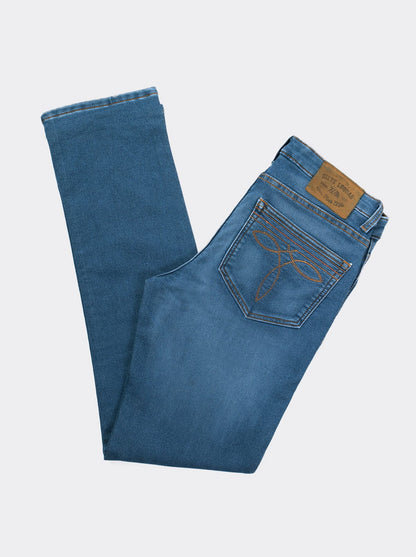 Pantalon Vaquero 7L FLEX Corte Regular Indigo Stone