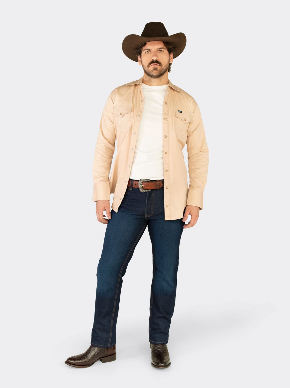 Pantalon Vaquero 7L FLEX Corte Regular Indigo Suavizado