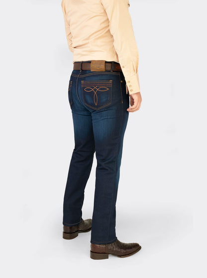 7L FLEX Regular Cut Denim Jeans Smooth Indigo