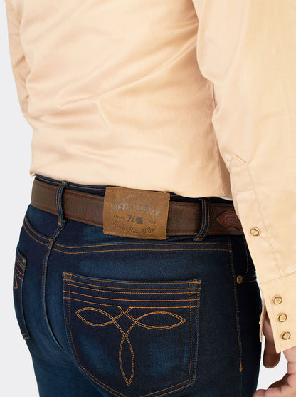 7L FLEX Regular Cut Denim Jeans Smooth Indigo