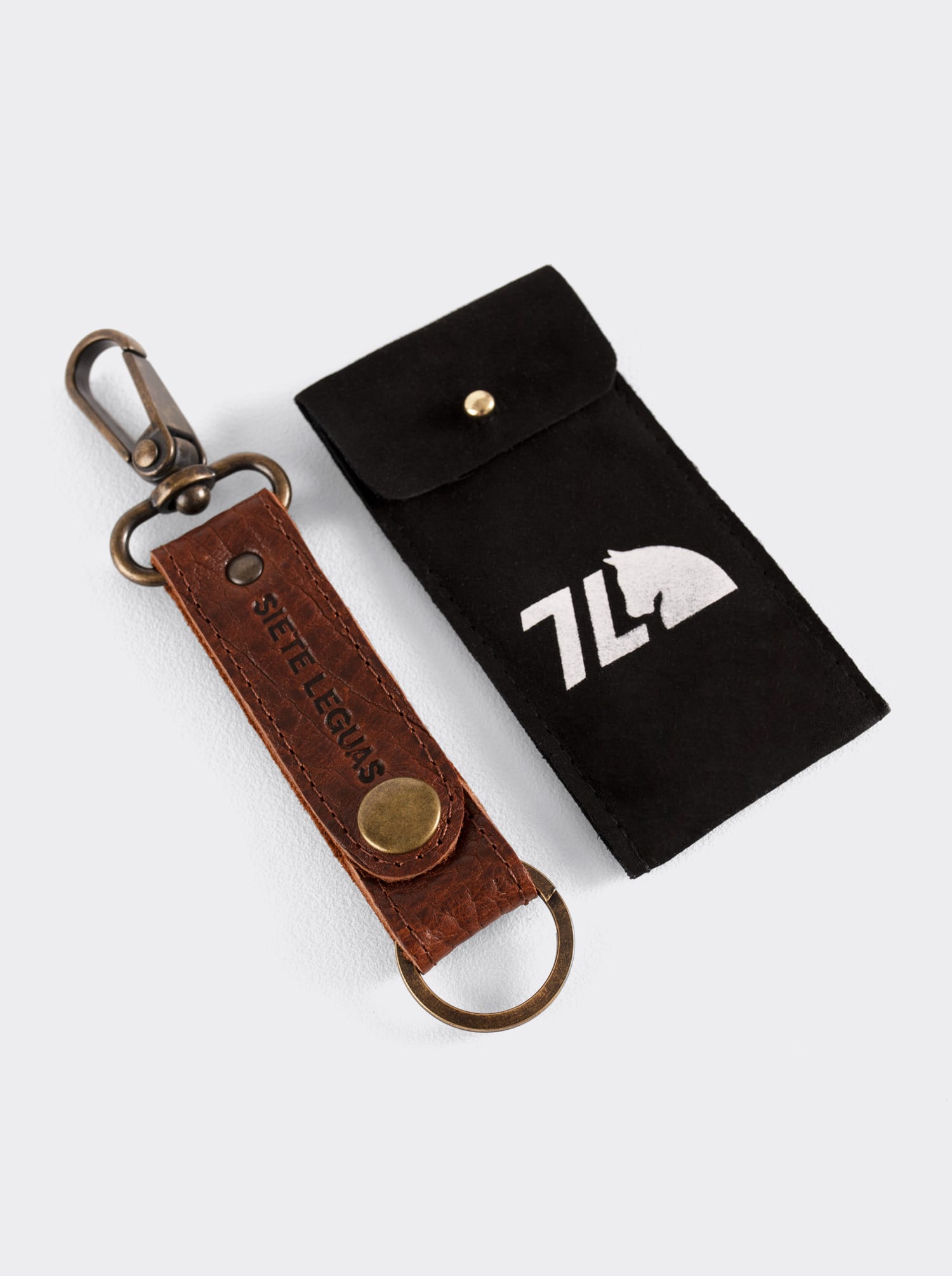 Llavero Siete Leguas en Bisonte Americano Whiskey