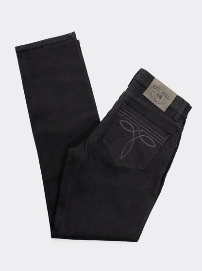 7L FLEX Regular Cut Denim Jeans Black