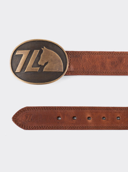 7 Leguas Fargo Whiskey Cowboy Belt Style 14