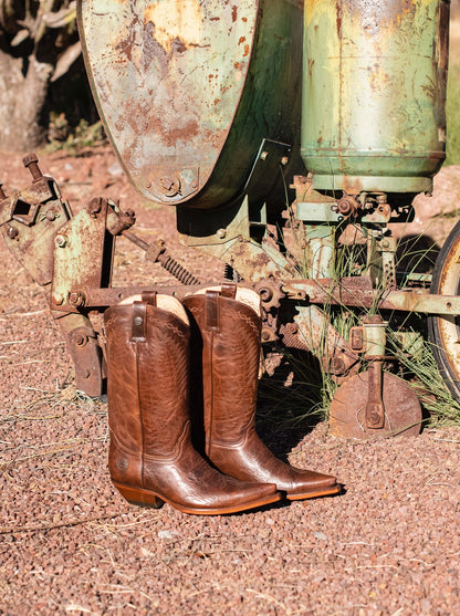 Bota Vaquera Tacón Cubano Paddock Whiskey Estilo 1748